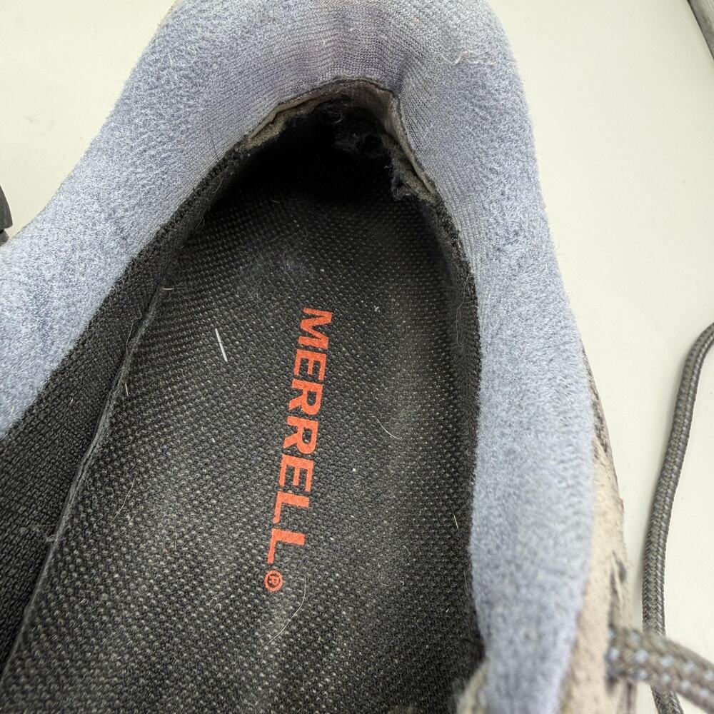 Merrell Moab 2 Hiking Shoes Womens Size 6.5 Gray Suede Mesh Vibram Trail J06026 - Picture 11 of 11